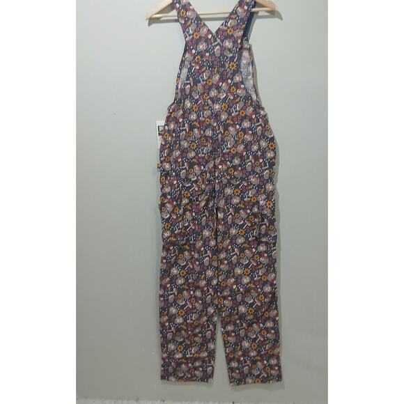 DULUTH TRADING Heirloom Gardening Bib Overalls XXS x 33 NWT Hedgehog Mushroom - Picture 2 of 16